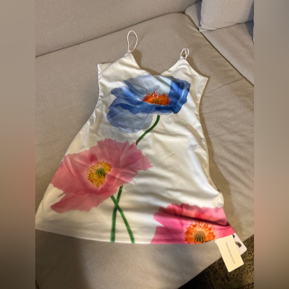 Commense Floral Slip Dress